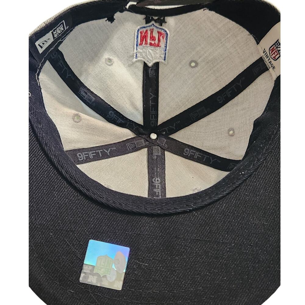Pittsburgh Steelers New Era NFL Vintage Collection Official 9fifty Snapback Hat - Picture 5 of 5